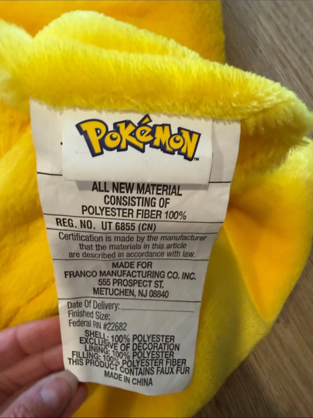 Pokemon soft fleece